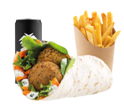 Falafel Yufka Menü